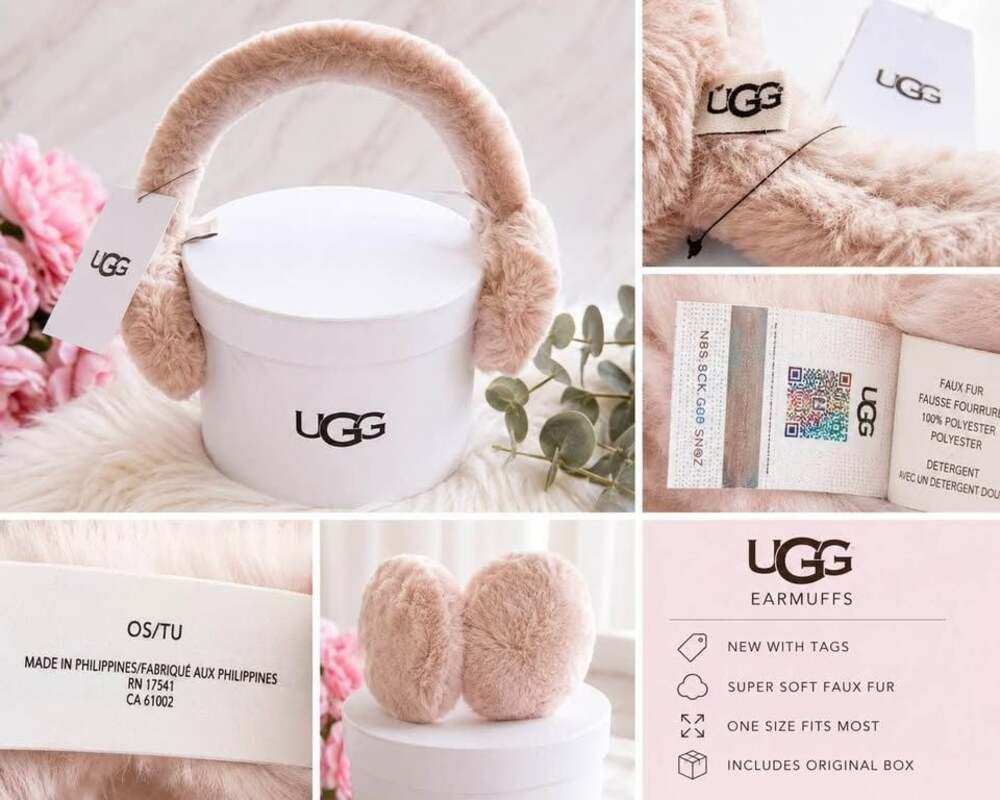 UGG Earmuffs - NEW with Tags & Box 🩷
